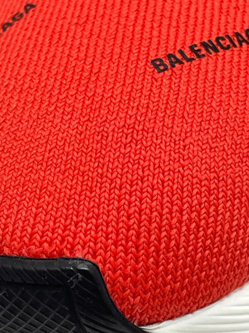 BALENCIAGA（バレンシアガ）BALENCIAGA (バレンシアガ) ハイカットスニーカー レッド サイズ:JP27.5の古着・服飾アイテム