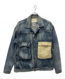 MADNESS（マッドネス）の古着「デニムジャケット」｜インディゴ