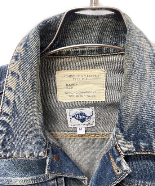 MADNESS（マッドネス）MADNESS (マッドネス) デニムジャケット インディゴ サイズ:Ｍの古着・服飾アイテム