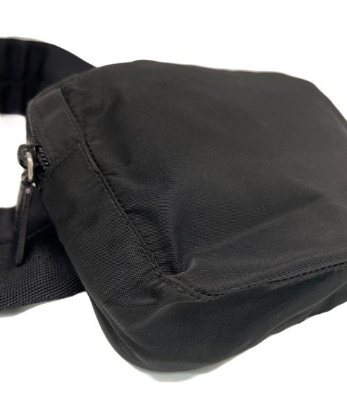 PRADA（プラダ）PRADA (プラダ) ウエストポーチ ブラックの古着・服飾アイテム