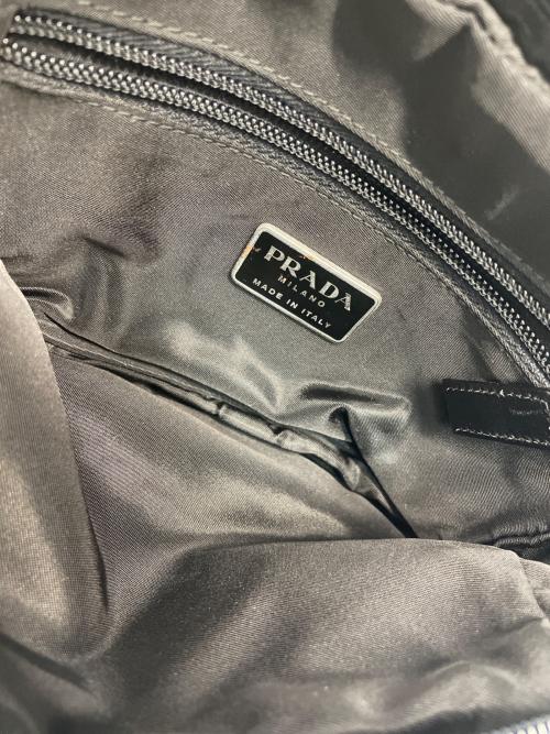 PRADA（プラダ）PRADA (プラダ) ウエストポーチ ブラックの古着・服飾アイテム