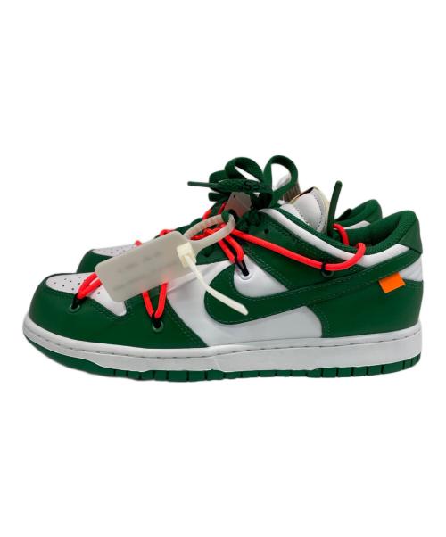 NIKE（ナイキ）NIKE (ナイキ) OFFWHITE (オフホワイト) スニーカー ホワイト×グリーン サイズ:cm27の古着・服飾アイテム