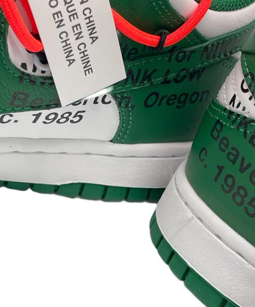 NIKE（ナイキ）NIKE (ナイキ) OFFWHITE (オフホワイト) スニーカー ホワイト×グリーン サイズ:cm27の古着・服飾アイテム
