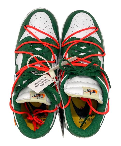 NIKE（ナイキ）NIKE (ナイキ) OFFWHITE (オフホワイト) スニーカー ホワイト×グリーン サイズ:cm27の古着・服飾アイテム