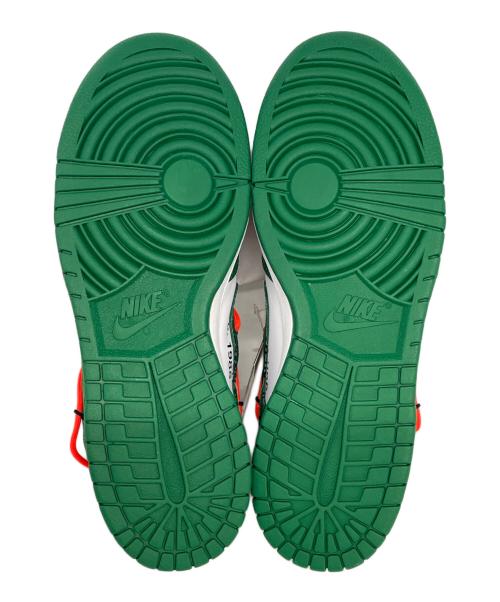 NIKE（ナイキ）NIKE (ナイキ) OFFWHITE (オフホワイト) スニーカー ホワイト×グリーン サイズ:cm27の古着・服飾アイテム