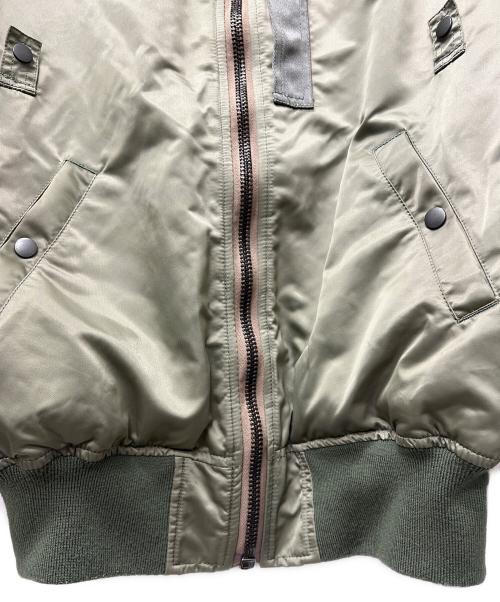 waiper（ワイパー）waiper (ワイパー) MA-1ジャケット オリーブ サイズ:Ｌの古着・服飾アイテム