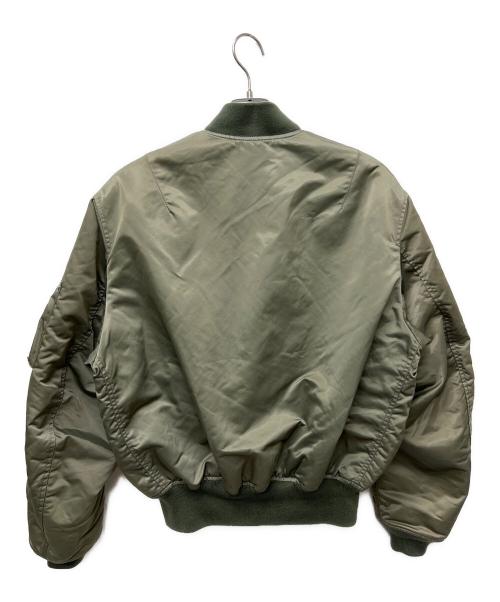 waiper（ワイパー）waiper (ワイパー) MA-1ジャケット オリーブ サイズ:Ｌの古着・服飾アイテム