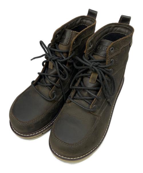 KEEN（キーン）KEEN (キーン) レースアップブーツ ダークブラウン サイズ:25の古着・服飾アイテム