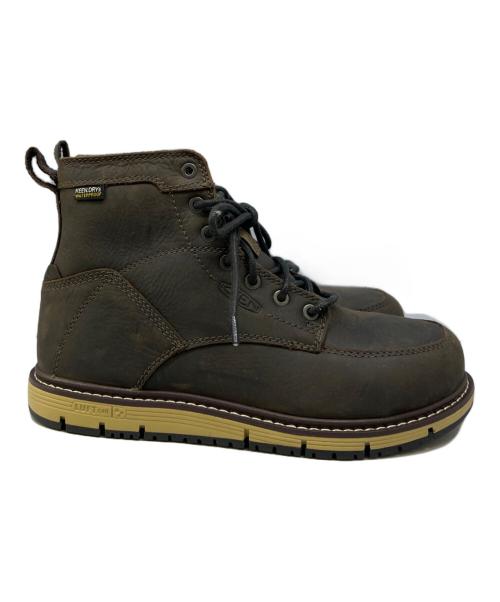 KEEN（キーン）KEEN (キーン) レースアップブーツ ダークブラウン サイズ:25の古着・服飾アイテム