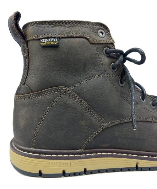 KEEN（キーン）KEEN (キーン) レースアップブーツ ダークブラウン サイズ:25の古着・服飾アイテム