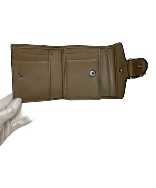 GUCCI（グッチ）GUCCI (グッチ) 3つ折り財布 グレーの古着・服飾アイテム