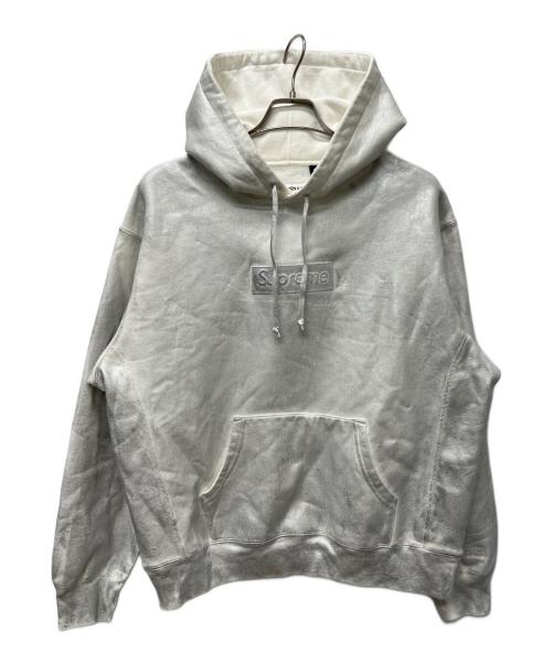 SUPREME（シュプリーム）SUPREME (シュプリーム) Maison Margiela (メゾンマルジェラ) プルオーバーパーカー シルバー サイズ:Ｍの古着・服飾アイテム