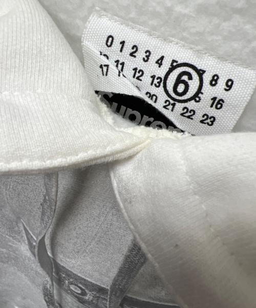 SUPREME（シュプリーム）SUPREME (シュプリーム) Maison Margiela (メゾンマルジェラ) プルオーバーパーカー シルバー サイズ:Ｍの古着・服飾アイテム