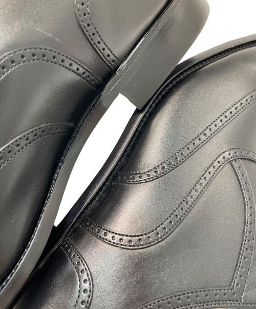 SCOTCH GRAIN（スコッチグレイン）SCOTCH GRAIN (スコッチグレイン) ウィングチップシューズ ブラック サイズ:27の古着・服飾アイテム