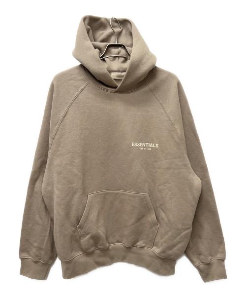 FOG ESSENTIALS（フィアオブゴッド エッセンシャル）FOG ESSENTIALS (フィアオブゴッド エッセンシャル) プルオーバーパーカー ベージュ サイズ:Ｍの古着・服飾アイテム