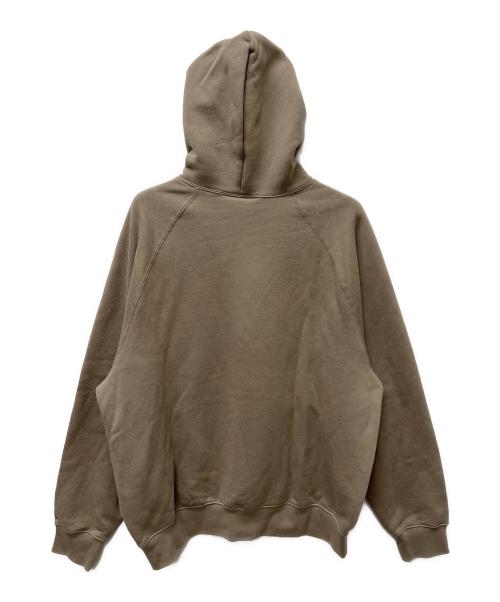 FOG ESSENTIALS（フィアオブゴッド エッセンシャル）FOG ESSENTIALS (フィアオブゴッド エッセンシャル) プルオーバーパーカー ベージュ サイズ:Ｍの古着・服飾アイテム