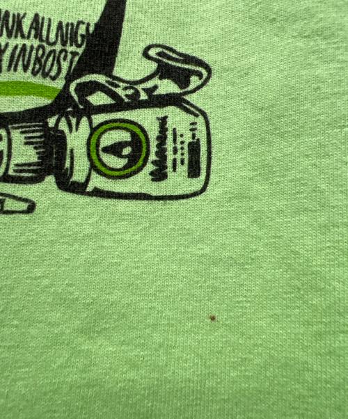 WASTED YOUTH（ウェイステッドユース）WASTED YOUTH (ウエステッド ユース) UNION (ユニオン) Tシャツ 黄緑 サイズ:Ｍの古着・服飾アイテム