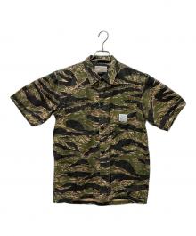 NEIGHBORHOOD（ネイバーフッド）の古着「CLASSIC WORK TIGER C SHIRTS」｜オリーブ