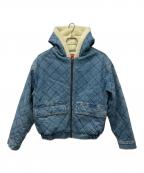 SUPREMEシュプリーム）の古着「Quilted Denim Pilot Jacket」｜インディゴ
