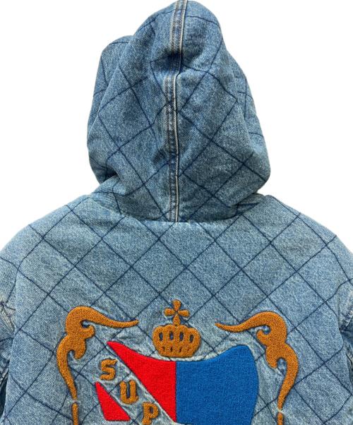 SUPREME（シュプリーム）SUPREME (シュプリーム) Quilted Denim Pilot Jacket インディゴ サイズ:Ｓの古着・服飾アイテム