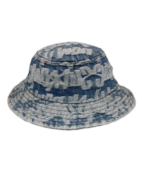 SUPREME（シュプリーム）SUPREME (シュプリーム) Fat Tip Jacquard Denim Crusher ブルーの古着・服飾アイテム