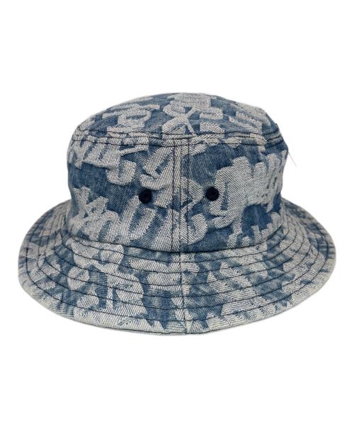 SUPREME（シュプリーム）SUPREME (シュプリーム) Fat Tip Jacquard Denim Crusher ブルーの古着・服飾アイテム