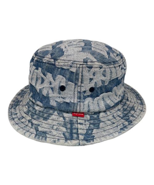 SUPREME（シュプリーム）SUPREME (シュプリーム) Fat Tip Jacquard Denim Crusher ブルーの古着・服飾アイテム