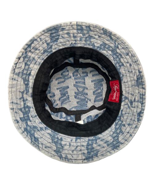 SUPREME（シュプリーム）SUPREME (シュプリーム) Fat Tip Jacquard Denim Crusher ブルーの古着・服飾アイテム