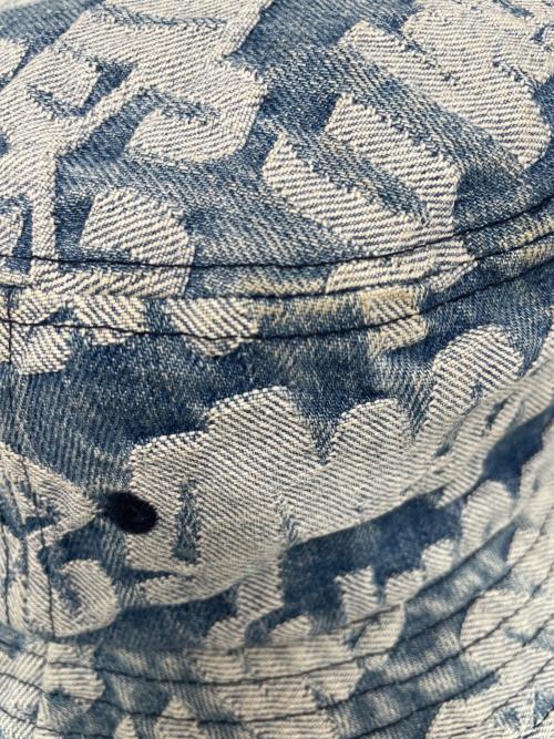 SUPREME（シュプリーム）SUPREME (シュプリーム) Fat Tip Jacquard Denim Crusher ブルーの古着・服飾アイテム