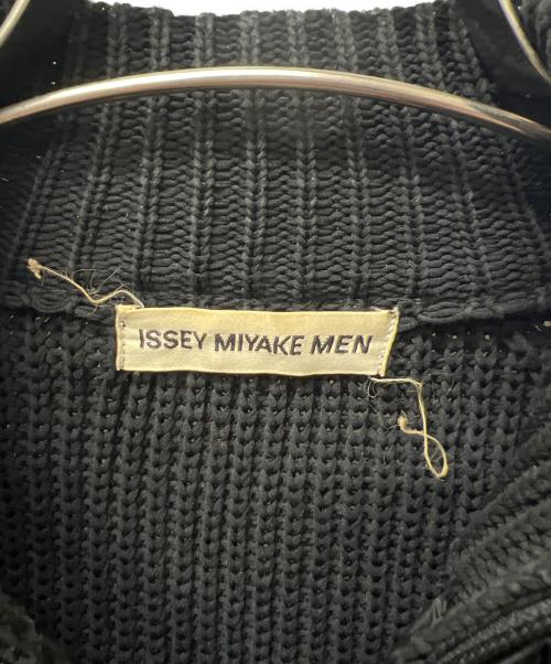 ISSEY MIYAKE MEN（イッセイミヤケメン）ISSEY MIYAKE MEN (イッセイミヤケメン) 厚手ニット ブラック サイズ:Ｍの古着・服飾アイテム