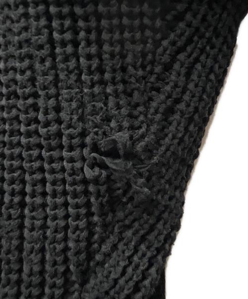 ISSEY MIYAKE MEN（イッセイミヤケメン）ISSEY MIYAKE MEN (イッセイミヤケメン) 厚手ニット ブラック サイズ:Ｍの古着・服飾アイテム