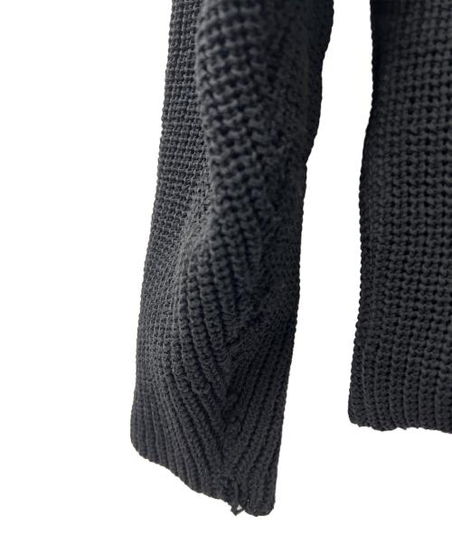 ISSEY MIYAKE MEN（イッセイミヤケメン）ISSEY MIYAKE MEN (イッセイミヤケメン) 厚手ニット ブラック サイズ:Ｍの古着・服飾アイテム