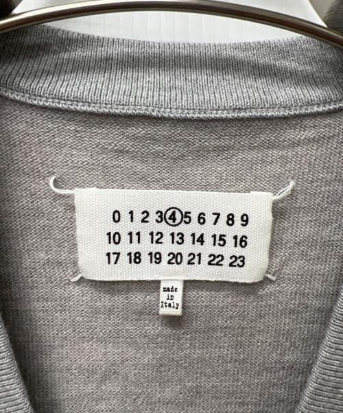 Maison Margiela（メゾンマルジェラ）Maison Margiela (メゾンマルジェラ) 薄手カーディガン グレー サイズ:Ｍの古着・服飾アイテム