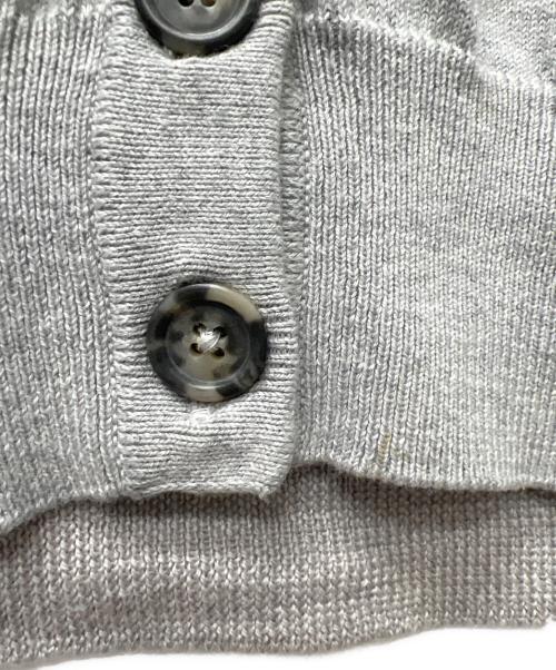 Maison Margiela（メゾンマルジェラ）Maison Margiela (メゾンマルジェラ) 薄手カーディガン グレー サイズ:Ｍの古着・服飾アイテム