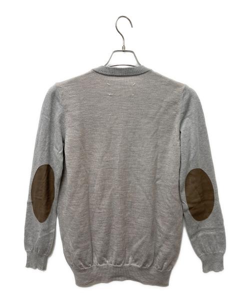 Maison Margiela（メゾンマルジェラ）Maison Margiela (メゾンマルジェラ) 薄手カーディガン グレー サイズ:Ｍの古着・服飾アイテム