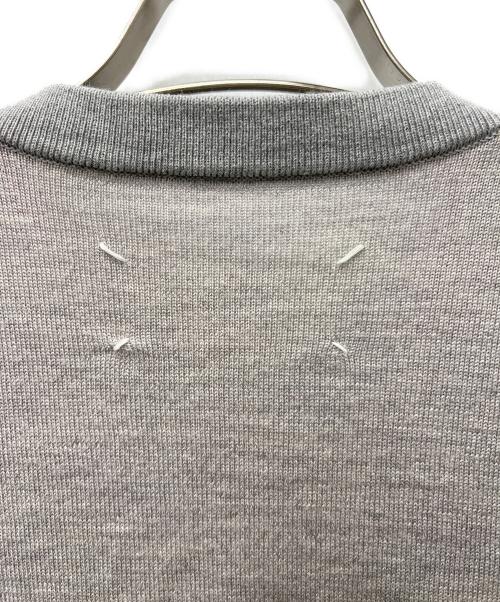 Maison Margiela（メゾンマルジェラ）Maison Margiela (メゾンマルジェラ) 薄手カーディガン グレー サイズ:Ｍの古着・服飾アイテム