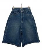 MILK FED.ミルクフェド）の古着「PAINTER BAGGY SHORTS」｜インディゴ