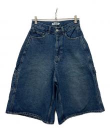 MILK FED.（ミルクフェド）の古着「PAINTER BAGGY SHORTS」｜インディゴ