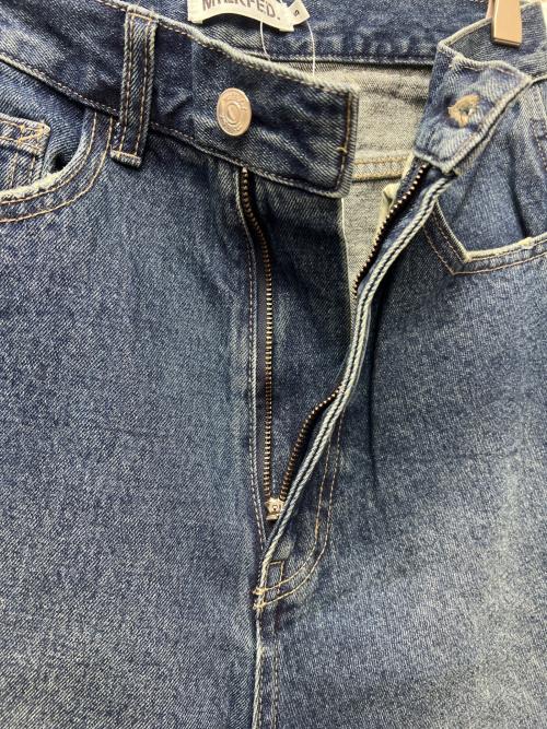 MILK FED.（ミルクフェド）MILK FED. (ミルクフェド) PAINTER BAGGY SHORTS インディゴ サイズ:Ｓの古着・服飾アイテム