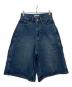 MILK FED.（ミルクフェド）の古着「PAINTER BAGGY SHORTS」｜インディゴ