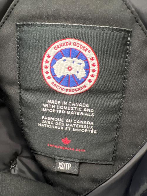 CANADA GOOSE（カナダグース）CANADA GOOSE (カナダグース) ダウンジャケット ブラック サイズ:ＸＳの古着・服飾アイテム