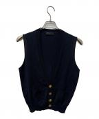 PRADAプラダ）の古着「ニットベスト」｜ネイビー