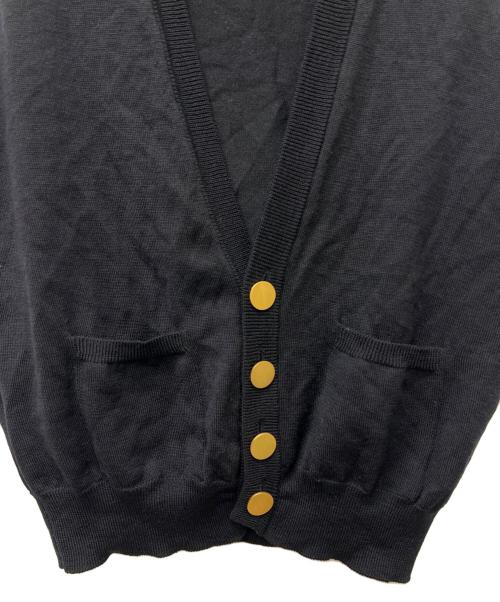 PRADA（プラダ）PRADA (プラダ) ニットベスト ネイビー サイズ:４６の古着・服飾アイテム