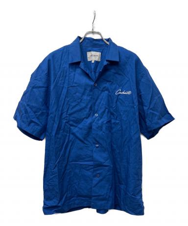 くわはーと様 中古・古着通販】CarHartt (カーハート) 半袖シャツ ブルー サイズ:M