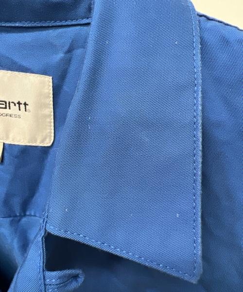 CarHartt（カーハート）CarHartt (カーハート) 半袖シャツ ブルー サイズ:Mの古着・服飾アイテム