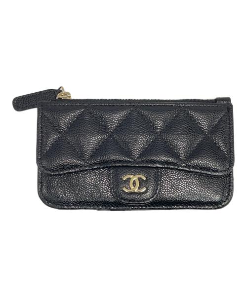 CHANEL（シャネル）CHANEL (シャネル) コインケース ブラックの古着・服飾アイテム