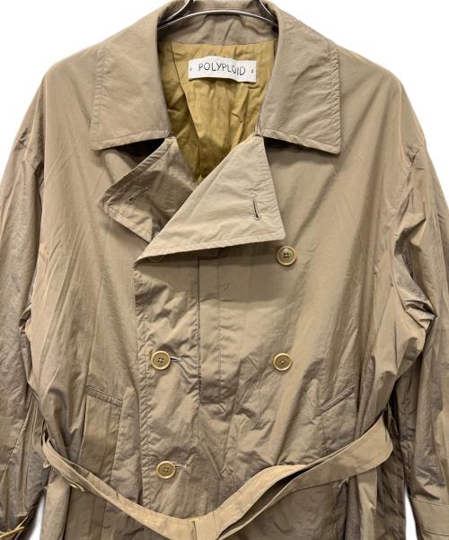 POLYPLOID（ポリプロイド）POLYPLOID (ポリプロイド) トレンチコート ベージュ サイズ:３の古着・服飾アイテム
