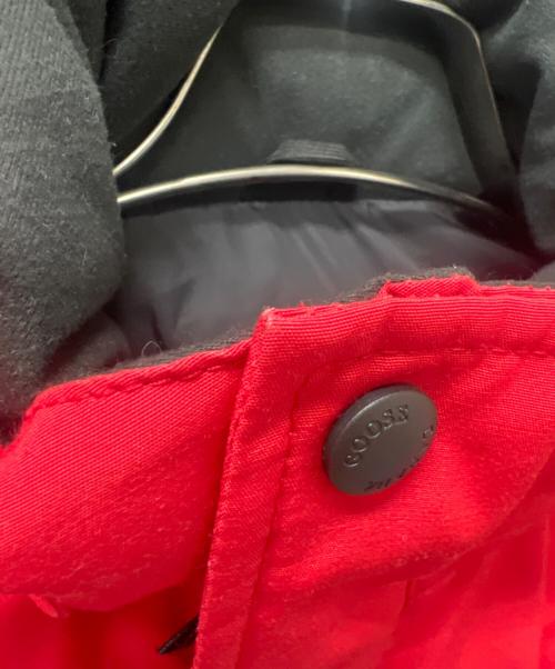 CANADA GOOSE（カナダグース）CANADA GOOSE (カナダグース) ダウンジャケット レッド サイズ:Ｍ(10-12)の古着・服飾アイテム