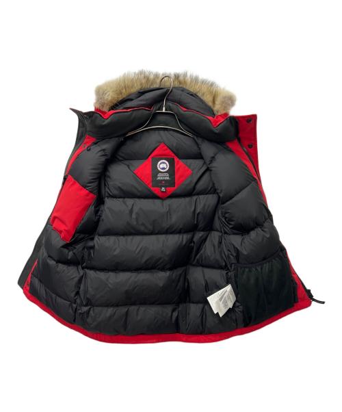 CANADA GOOSE（カナダグース）CANADA GOOSE (カナダグース) ダウンジャケット レッド サイズ:Ｍ(10-12)の古着・服飾アイテム