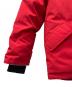中古・古着 CANADA GOOSE (カナダグース) ダウンジャケット レッド サイズ:Ｍ(10-12)：25000円